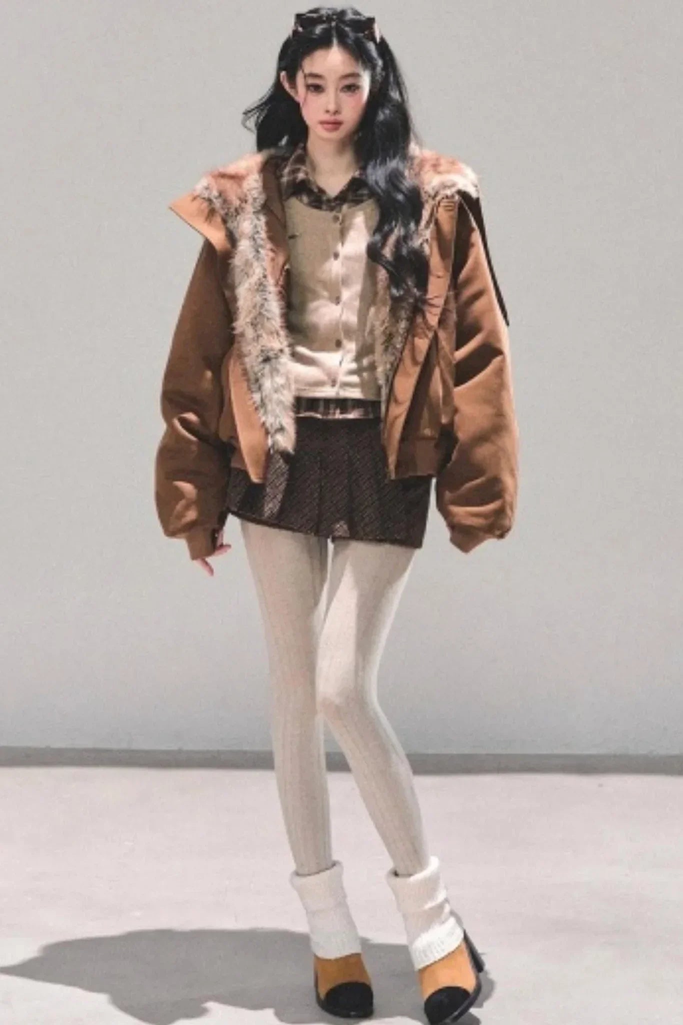Plush Winter Padded Coat