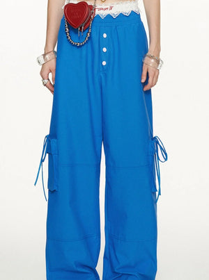Pocket Blue Pants