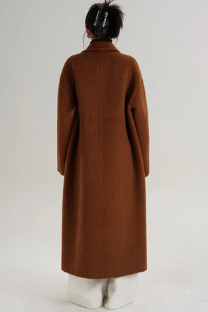 Pocket Design Wool Coat