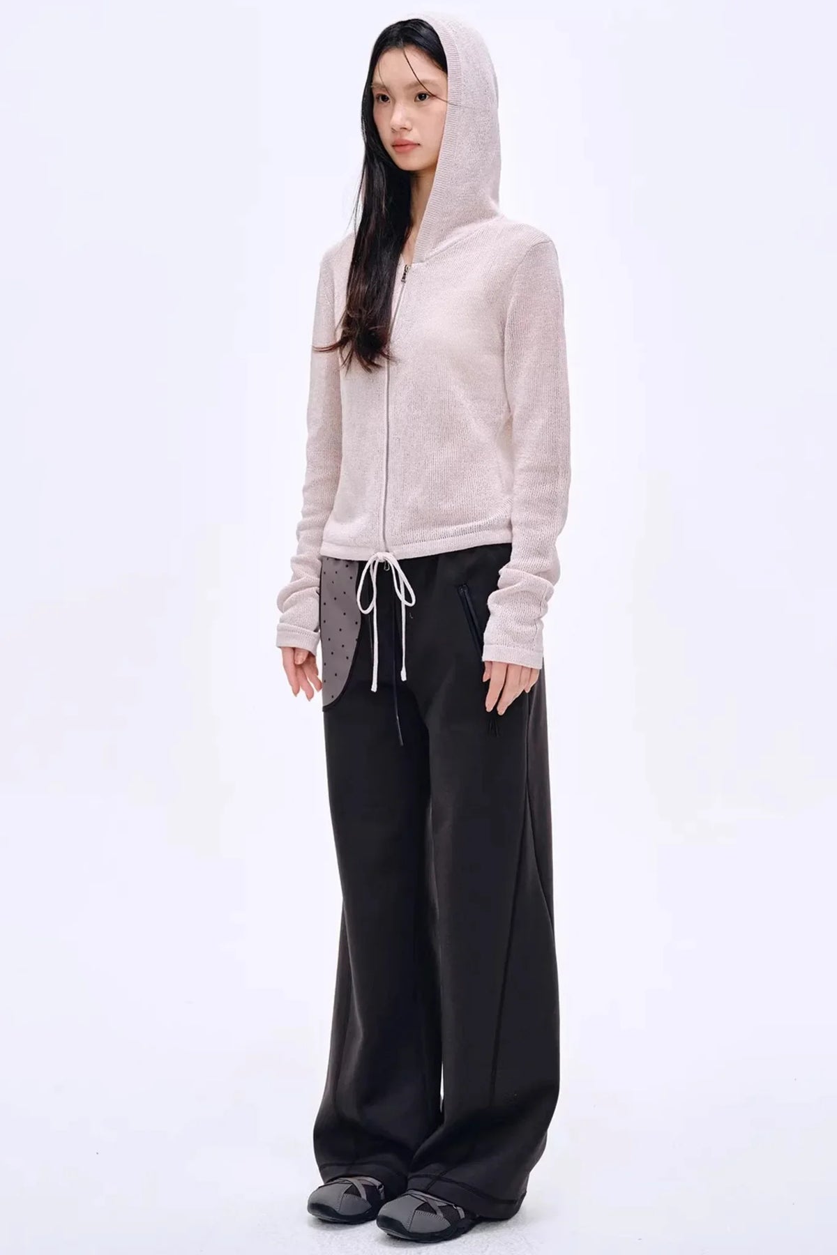 Polka Dot Air Layer Sweatpants