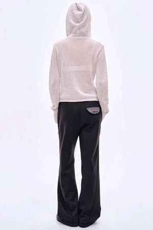 Polka Dot Air Layer Sweatpants