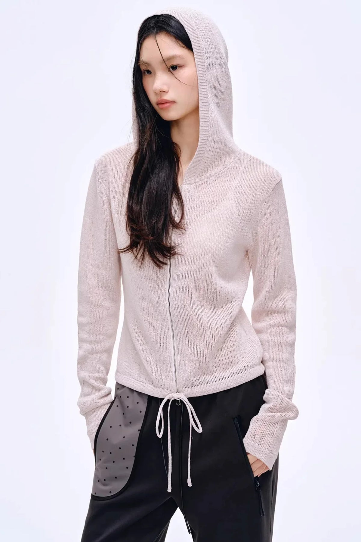Polka Dot Air Layer Sweatpants