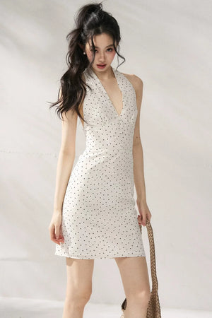 Polka Dot Bodycon Dress