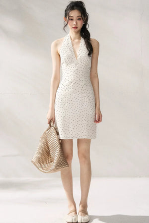 Polka Dot Bodycon Dress