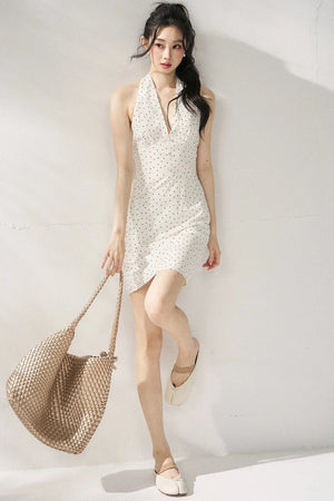 Polka Dot Bodycon Dress