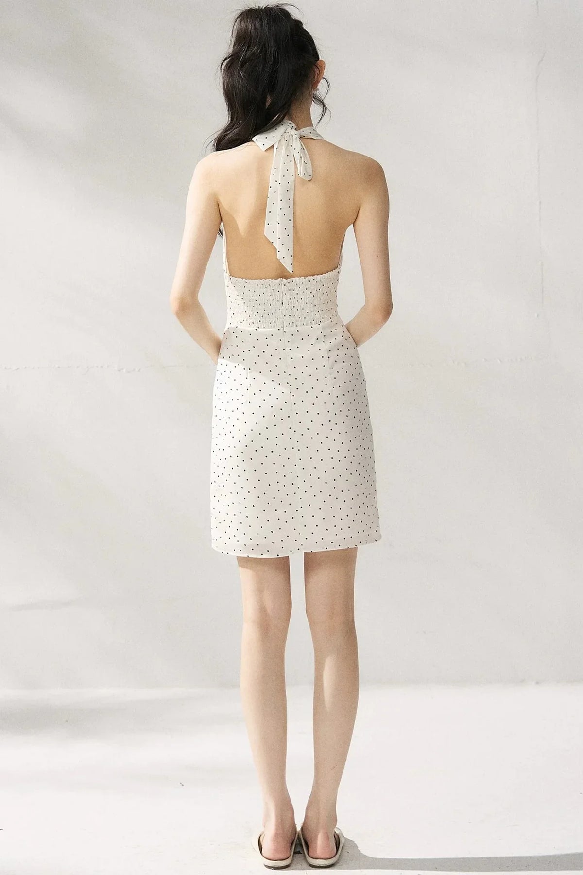 Polka Dot Bodycon Dress