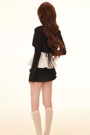 Polka Dot Cami Tiered Set-Up