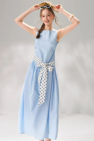 Polka Dot Floral Dress