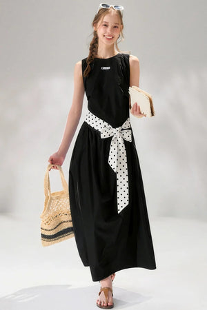 Polka Dot Floral Dress