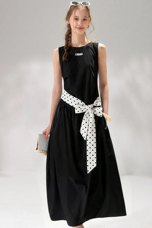 Polka Dot Floral Dress