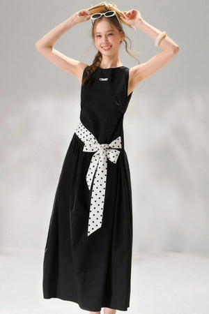Polka Dot Floral Dress