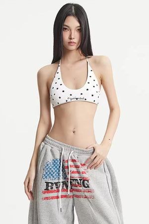 Polka Dot Halter Camisole