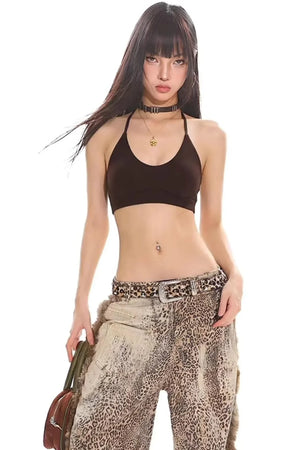 Polka Dot Halter Top