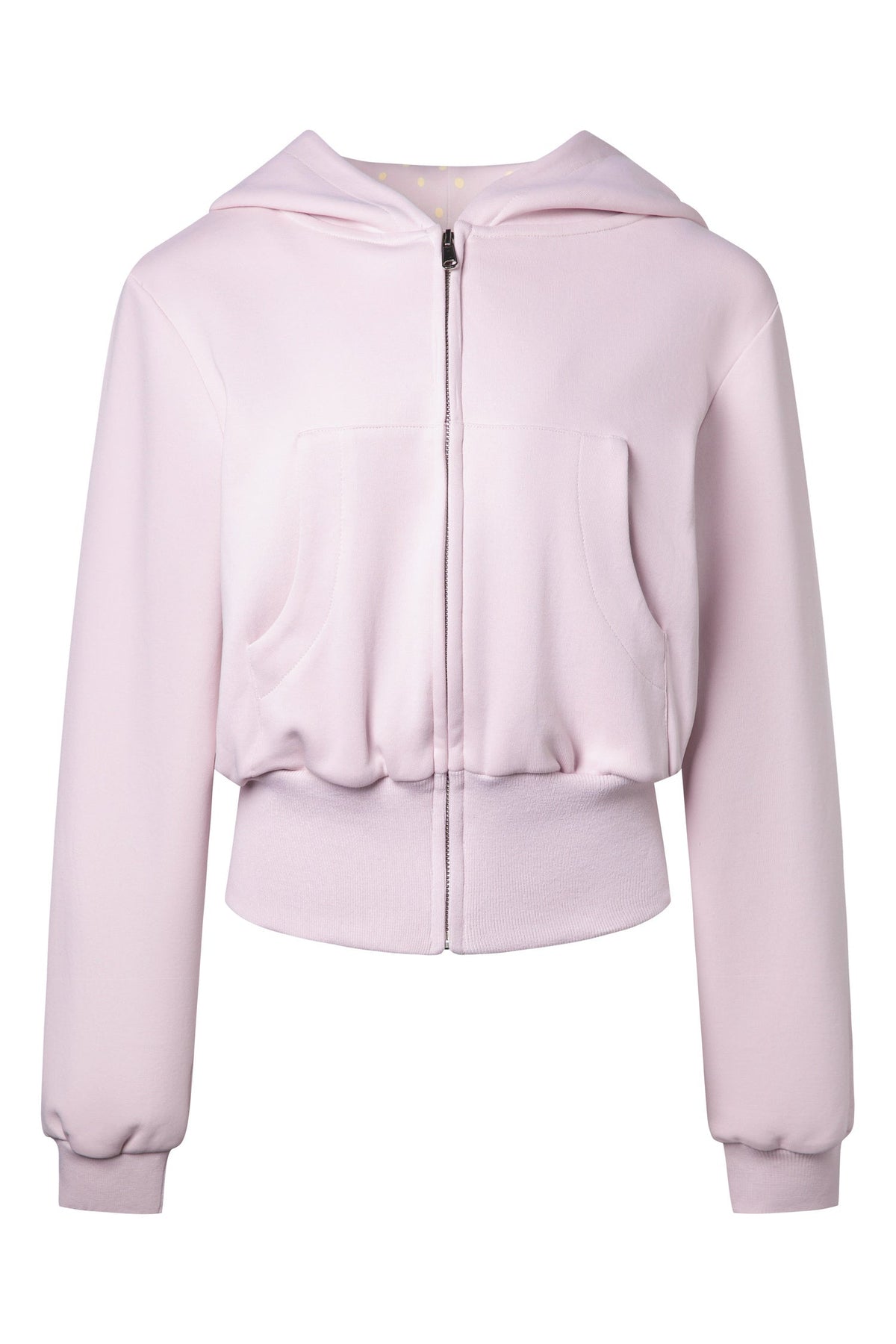 Polka Dot Hooded Jacket Set-Up