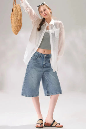 Polka Dot Lace Shirt