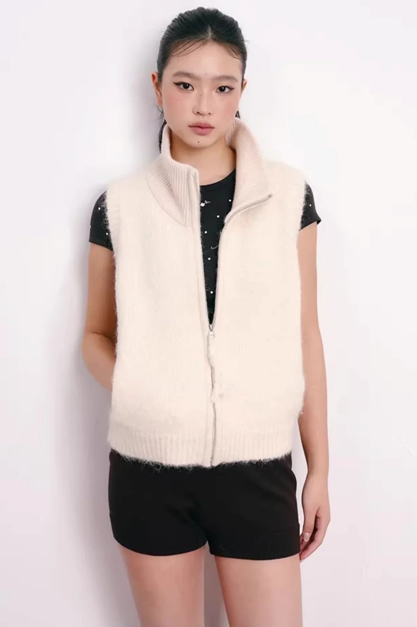 Polka Dot Lyocell Blouse
