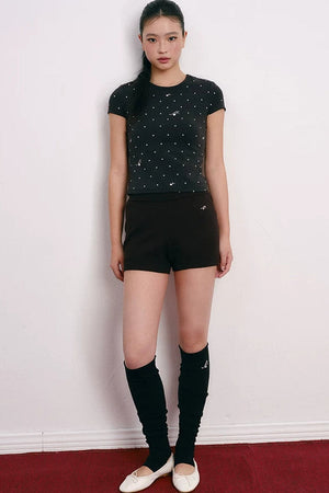 Polka Dot Lyocell Top