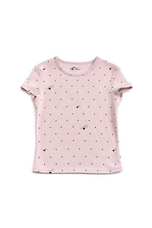 Polka Dot Lyocell Top