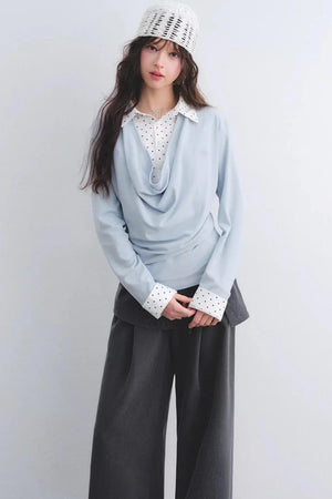Polka Dot Patchwork Top Set-Up