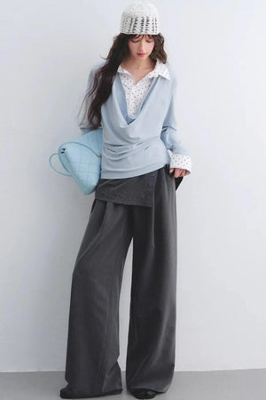 Polka Dot Patchwork Top Set-Up
