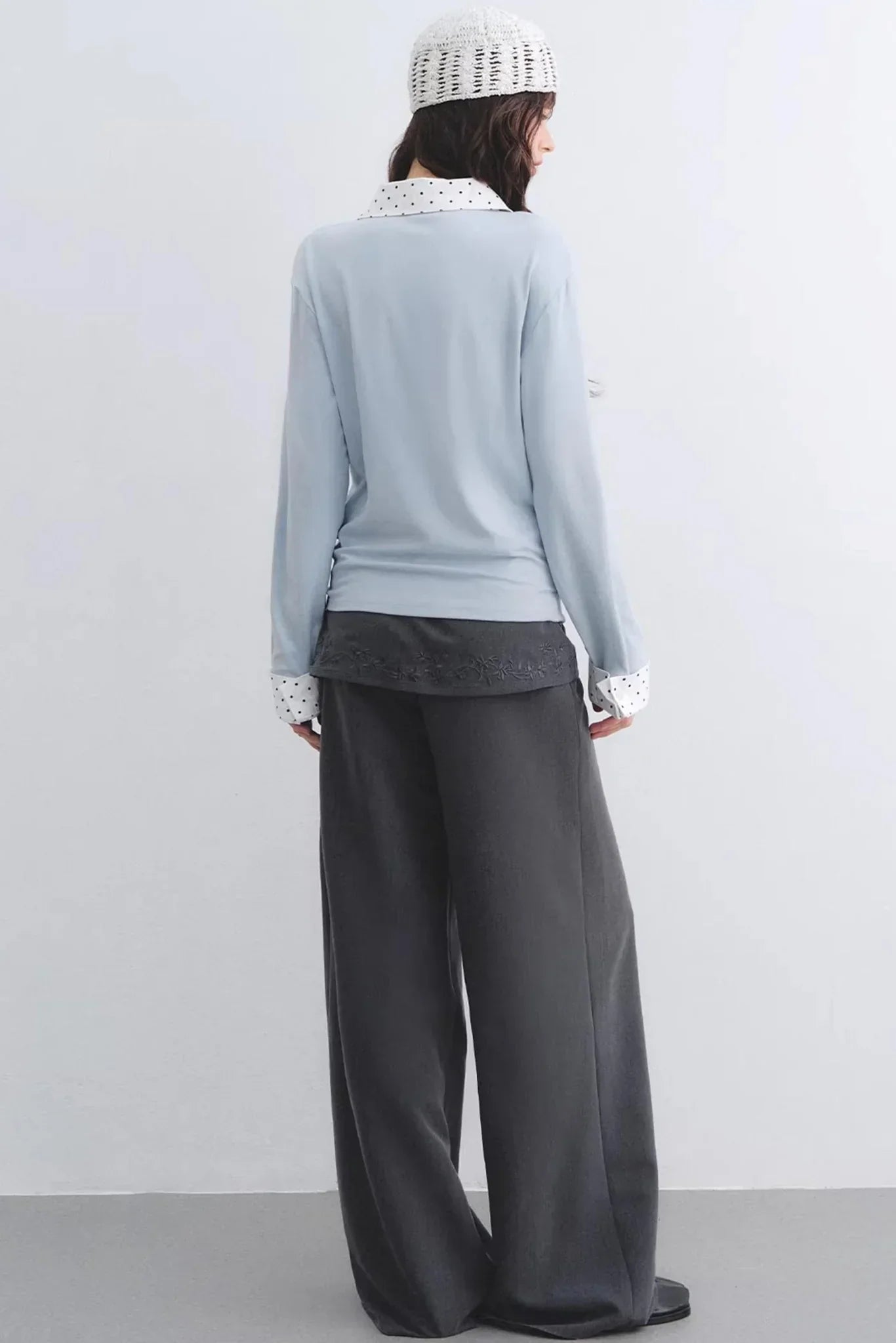 Polka Dot Patchwork Top Set-Up