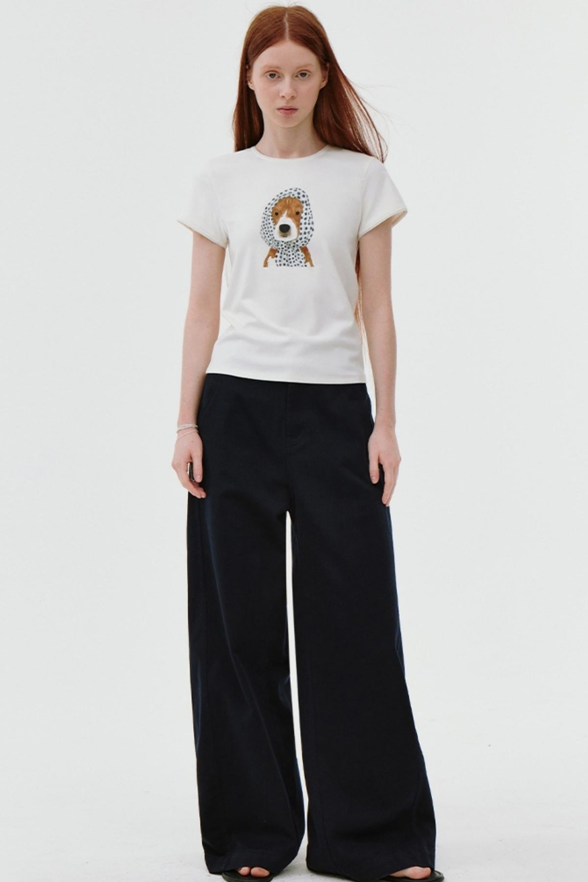 Polka Dot Puppy Tee