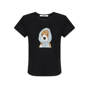 Polka Dot Puppy Tee