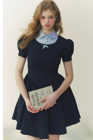 Polka Dot Retro Princess Dress