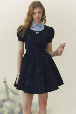 Polka Dot Retro Princess Dress