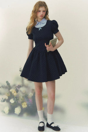 Polka Dot Retro Princess Dress