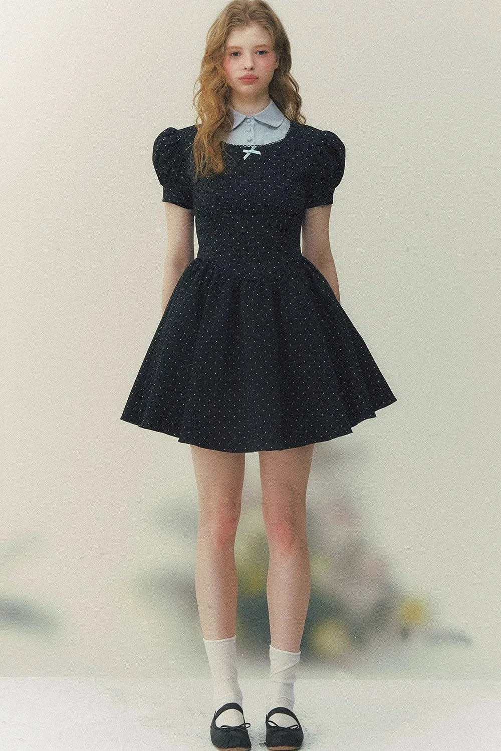 Polka Dot Retro Princess Dress