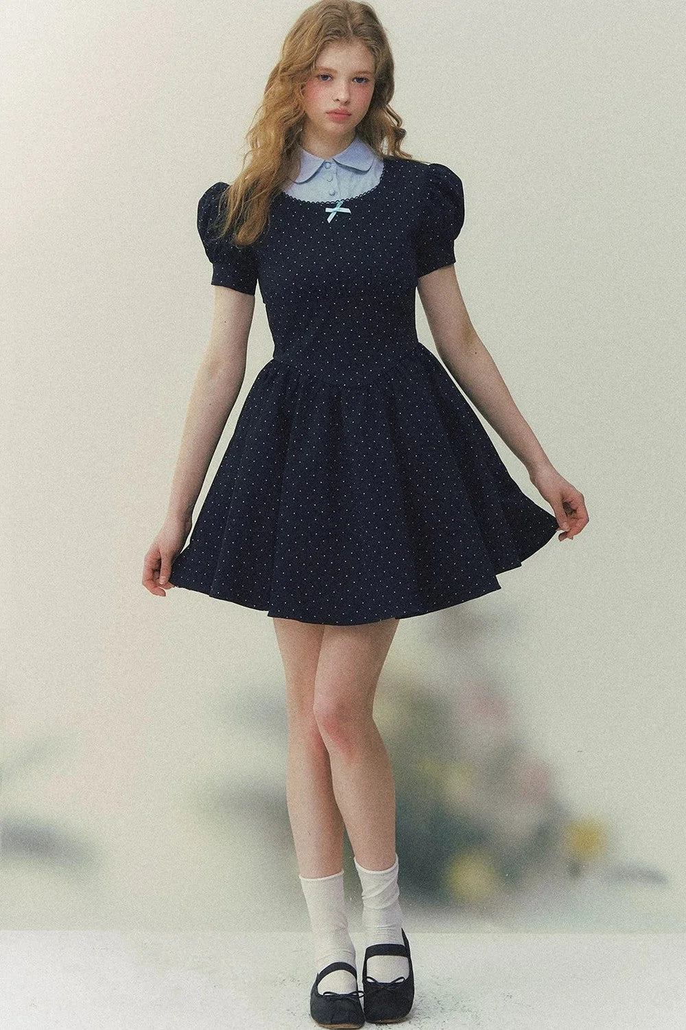 Polka Dot Retro Princess Dress