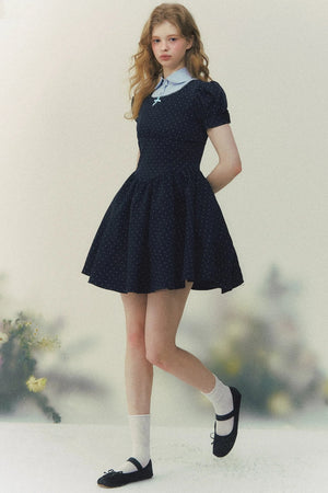 Polka Dot Retro Princess Dress
