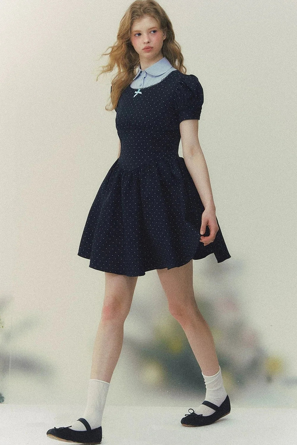 Polka Dot Retro Princess Dress