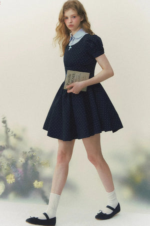 Polka Dot Retro Princess Dress