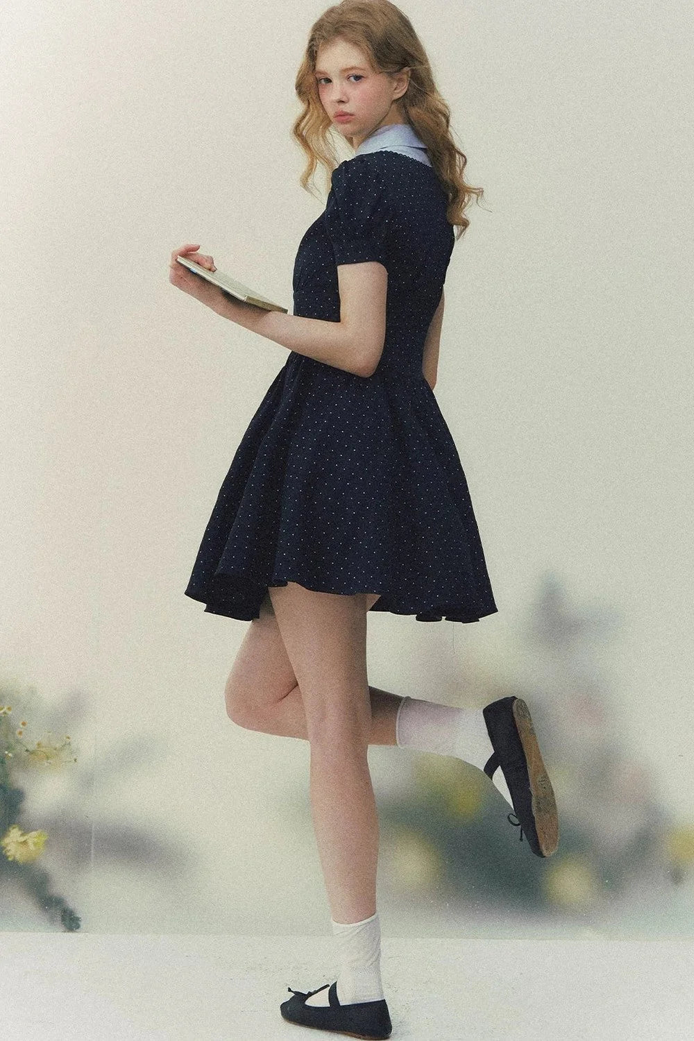 Polka Dot Retro Princess Dress