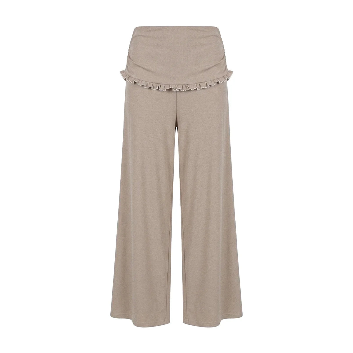 Polka Dot Tencel Top and Pants Set-Up