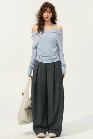 Polka Dot Two-Piece Layered Set