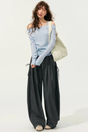 Polka Dot Two-Piece Layered Set
