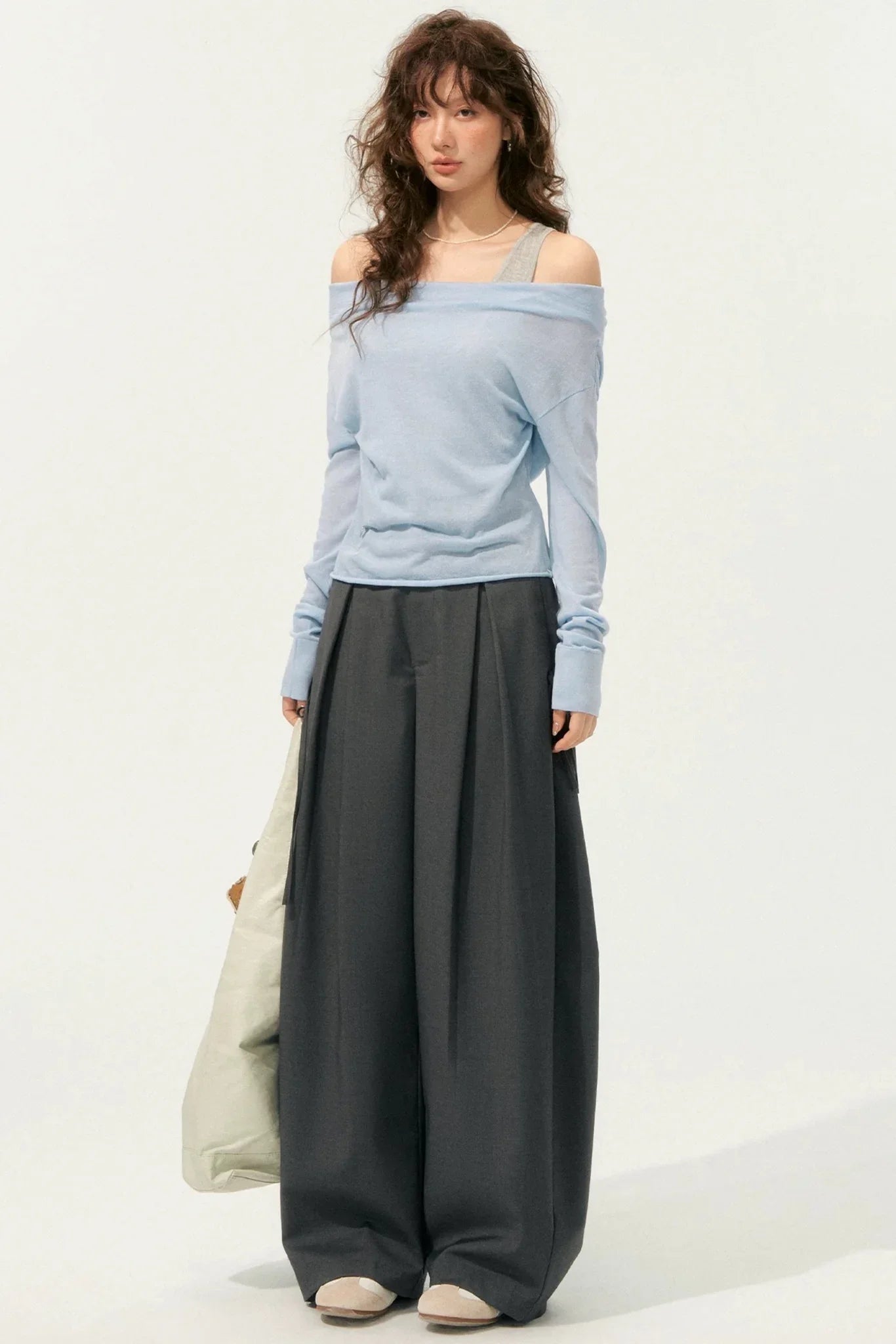 Polka Dot Two-Piece Layered Set