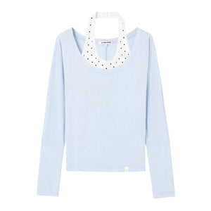 Polka Dot Two-Piece Layered Set