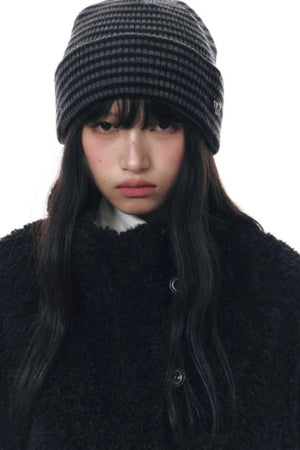 Polka Dot Woolen Reversible Jacket