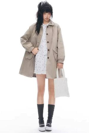Pony Print Shirt Skirt Set-Up