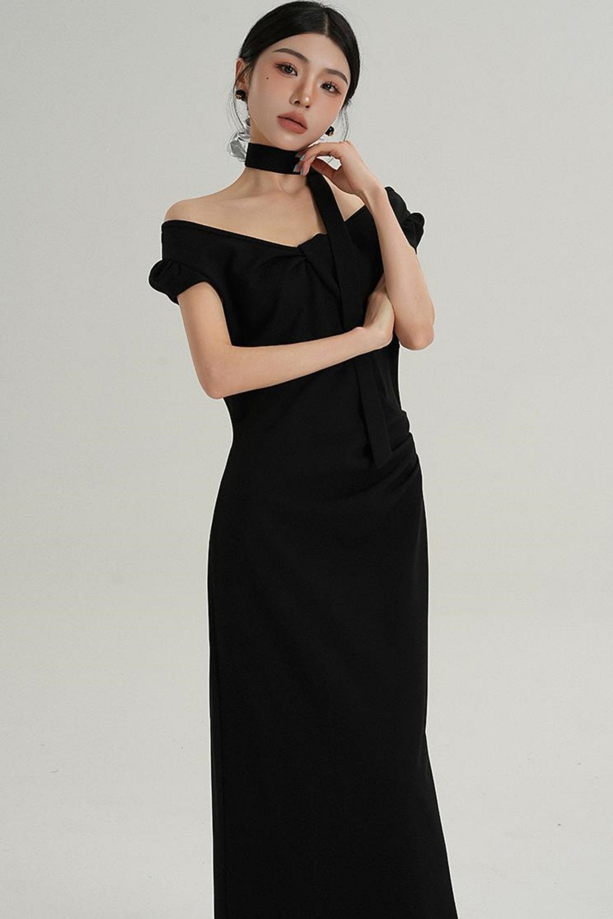 Premium One-Shoulder Dress