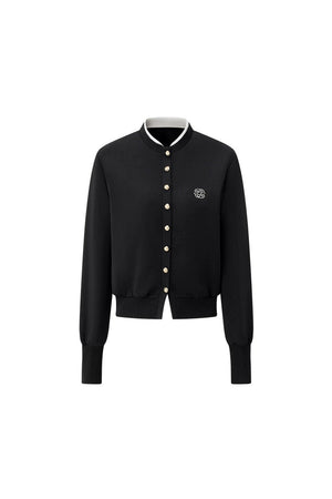 Preppy Knit Cardigan Pleated Skirt Set-Up