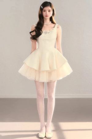 Princess Lace Puffy Dress