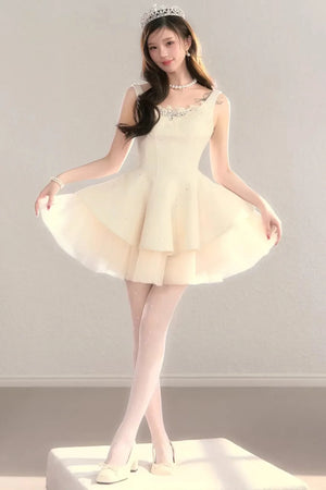 Princess Lace Puffy Dress