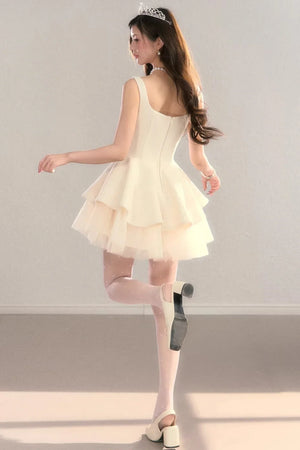 Princess Lace Puffy Dress