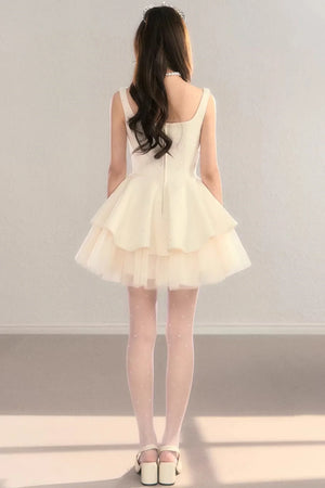 Princess Lace Puffy Dress