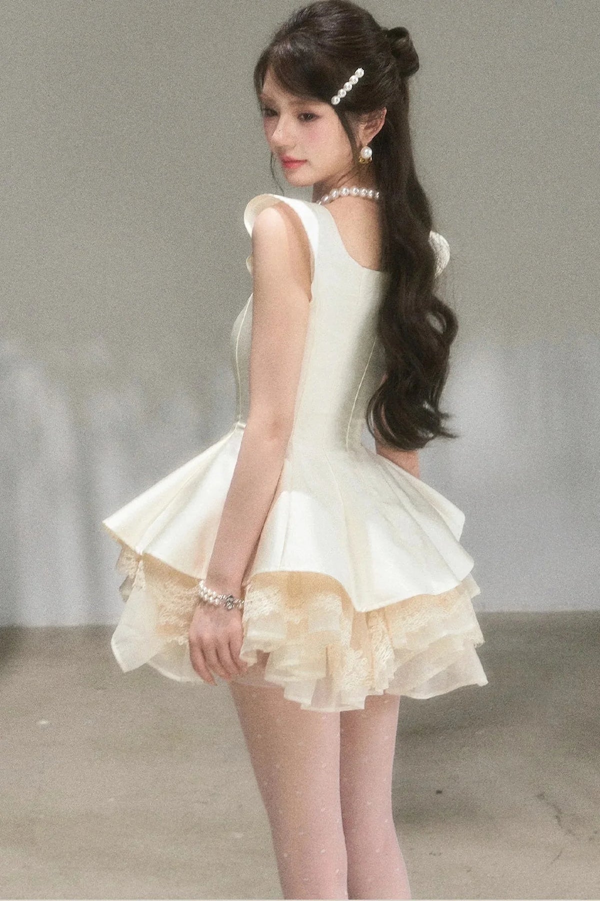 Princess Puffy Short Dress